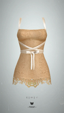 -Pixicat- Rita Dress (Tan)