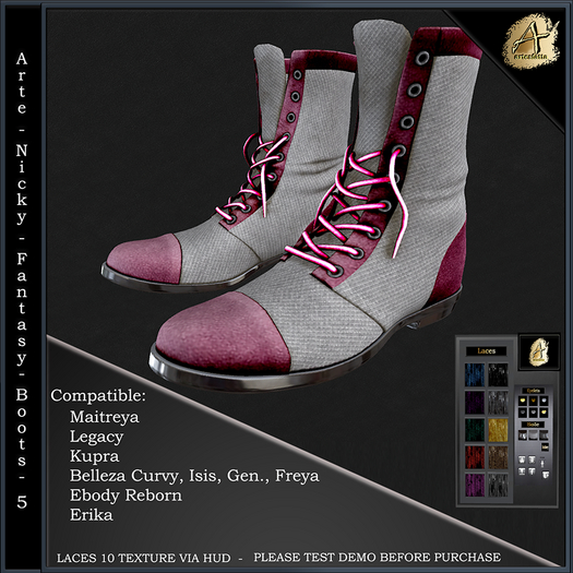 Arte - Nicky Fantasy 5 - Boot