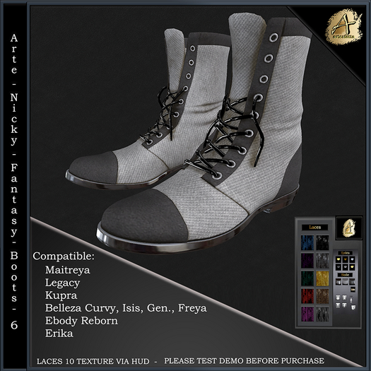 Arte - Nicky Fantasy 6 - Boot