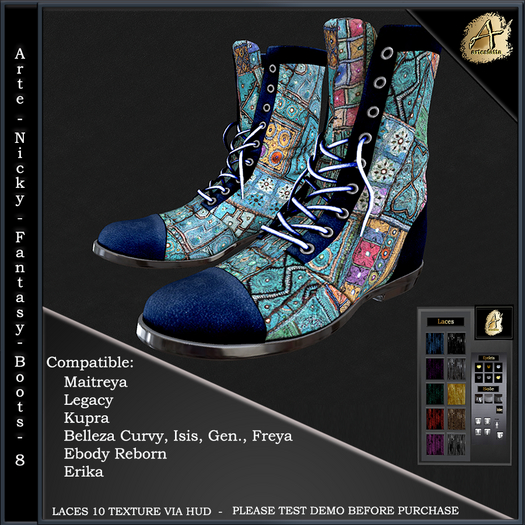 Arte - Nicky Fantasy 8 - Boot