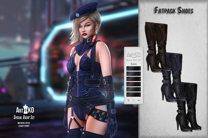 Art&Ko - Special Agent Set - Fatpack Shoes