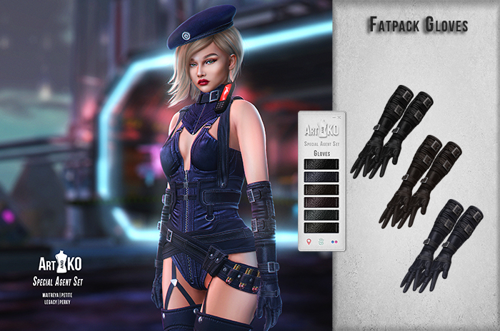 Art&Ko - Special Agent Set - Fatpack Gloves