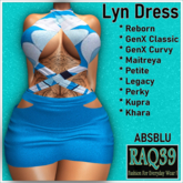 [R39] Lyn Dress-ABSBLU