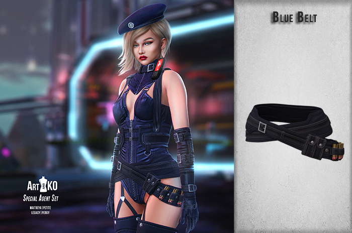 Art&Ko - Special Agent Set - Blue Belt