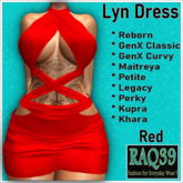 [R39] Lyn Dress-Red