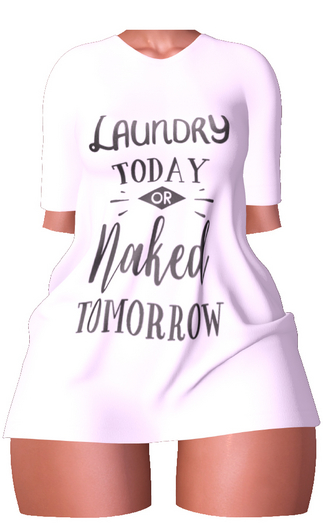 Limited Addiction - Laundry Day - White