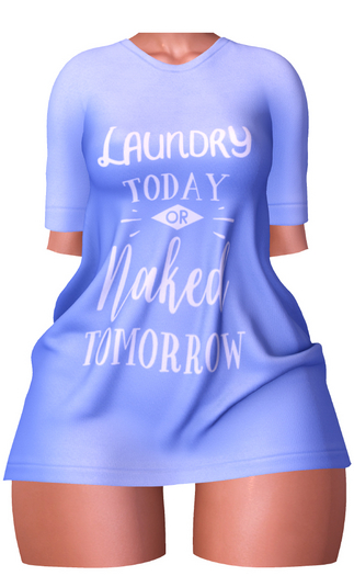 Limited Addiction - Laundry Day - Blue