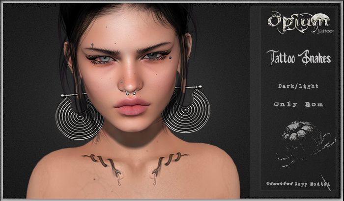 Opium - Tattoo Snake.