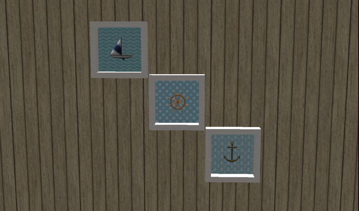 Nautical shadowboxes