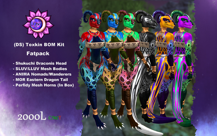 (DS) Toxkin BOM Kit (Fatpack)