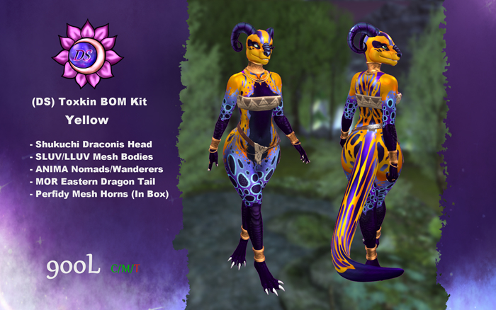 (DS) Toxkin BOM Kit (Yellow)