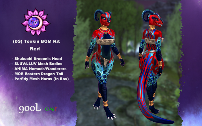 (DS) Toxkin BOM Kit (Red)
