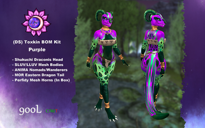 (DS) Toxkin BOM Kit (Purple)
