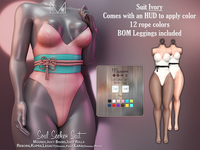 [[ Masoom ]] Soul Seeker Suit - Ivory 