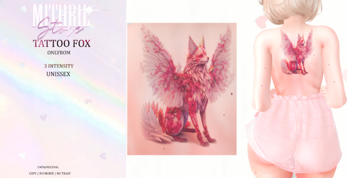 Mithril Store _ Tattoo Fox