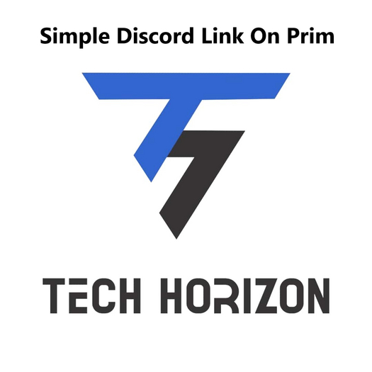 TECH HORIZON - Simple Discord Link On Prim