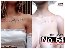 (Chest Tattoo) No.64 Light