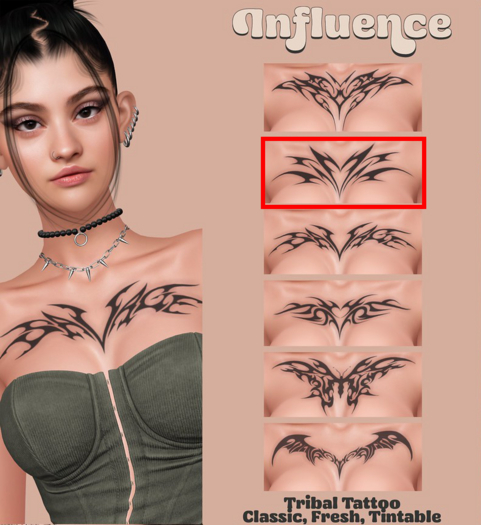 -Influence-Tribal tattoo