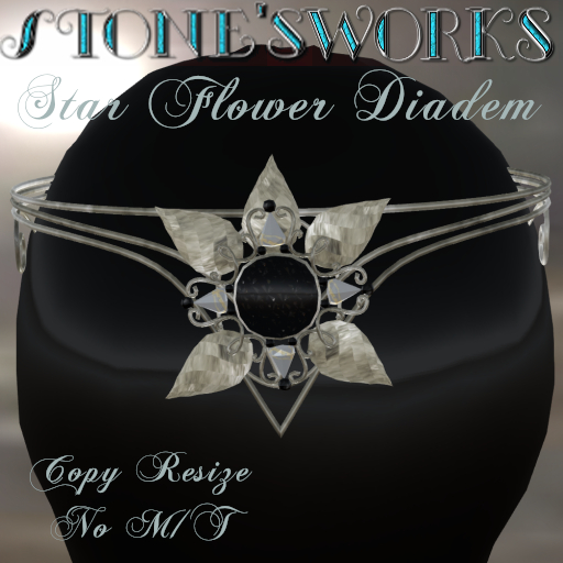 Star Flower Diadem Slv Stone's Works