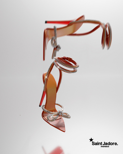 [SAINT JADORE] Sarai Heels - Orange