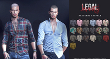 Legal Insanity - Gabriel shirts PATTERNS FATPACK
