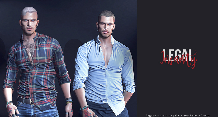 Legal Insanity - Gabriel shirts DEMO