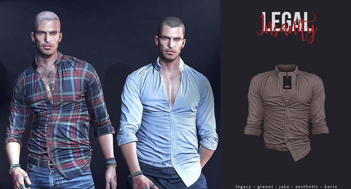 Legal Insanity - Gabriel shirt #9