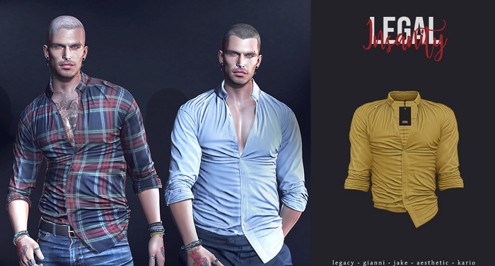 Legal Insanity - Gabriel shirt #11