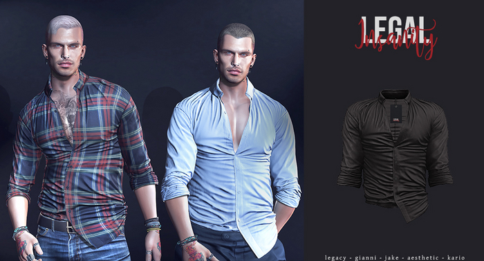 Legal Insanity - Gabriel shirt #21