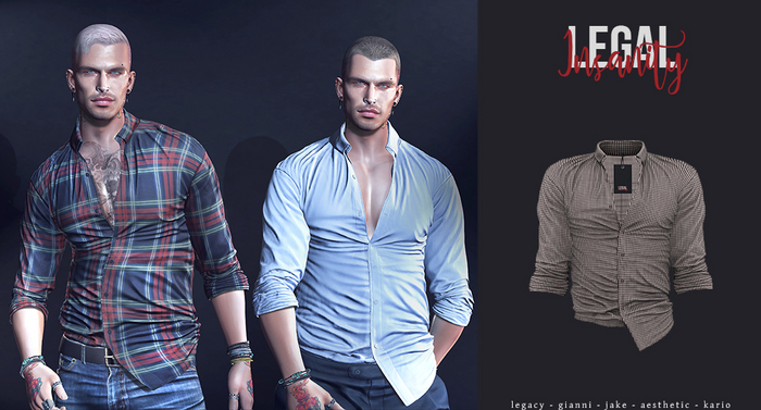 Legal Insanity - Gabriel shirt #25