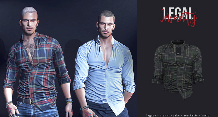 Legal Insanity - Gabriel shirt #39