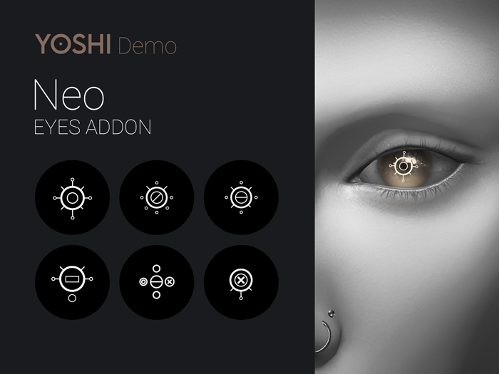 YOSHI - Eyes Sparkle Addon, eye sparkle - Neo - Demo