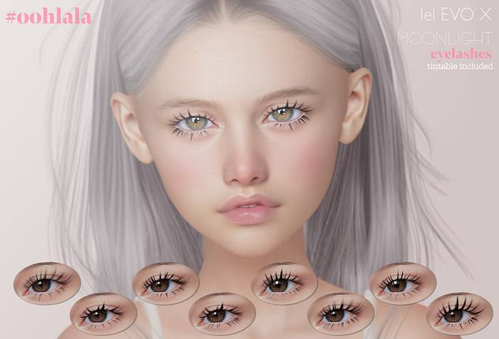 #oohlala - Moonlight eyelashes for EVOX