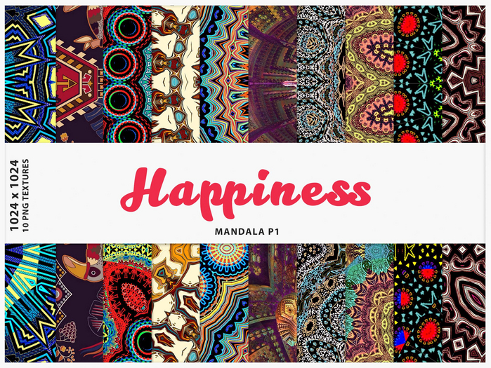 HAPPINESS - MANDALA P1-