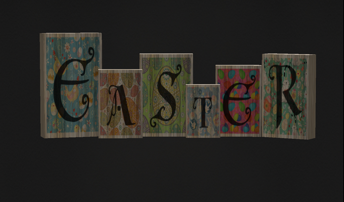 Easter sign