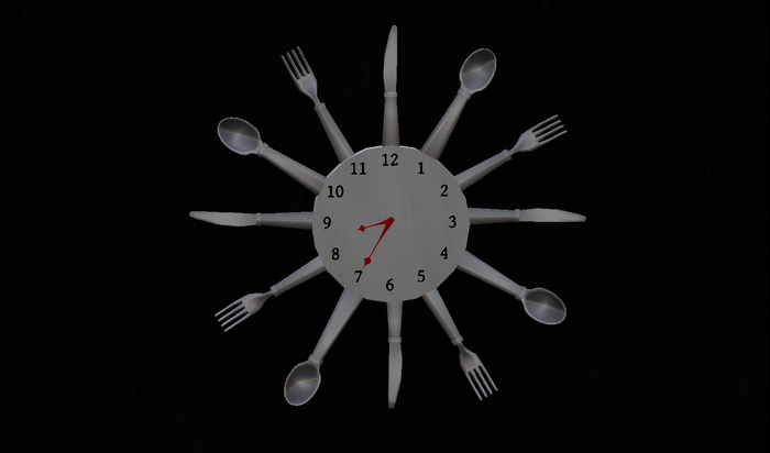 Dinner time clock