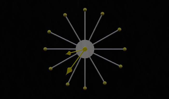 Contemporary clock 2