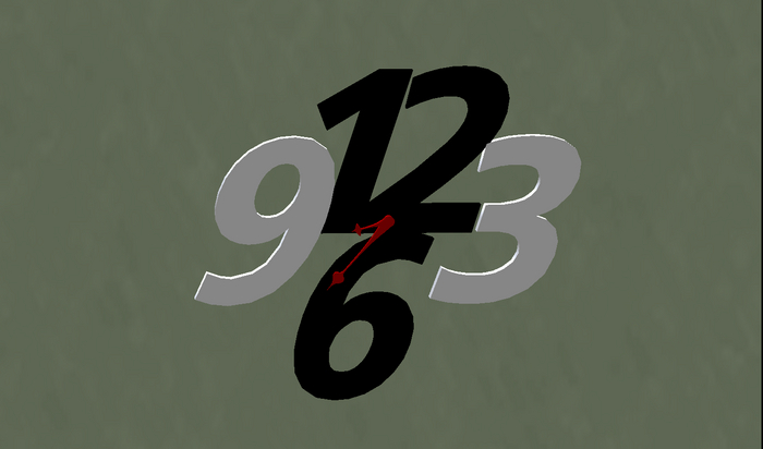 Contemporary clock 1