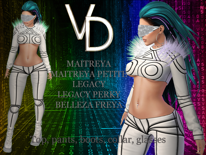 VD #032 Set Cyber White Add