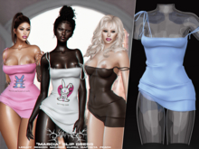 #Klubb "Marcia" Slip Dress [Third Eye]