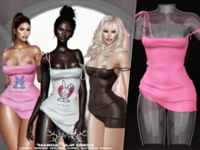 #Klubb "Marcia" Slip Dress [Silicone]