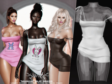 #Klubb "Marcia" Slip Dress [Coke]