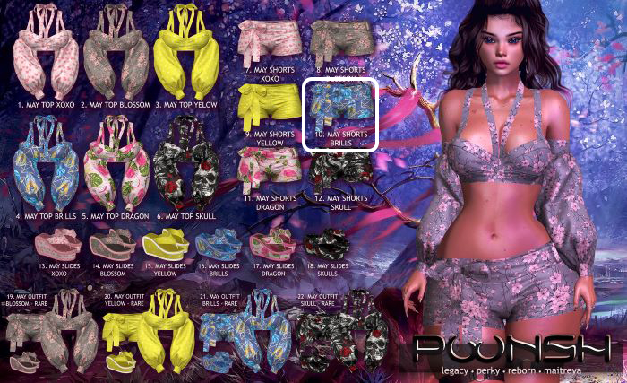 10. POONSH MAY SHORTS BRILLS MAITREYA ONLY