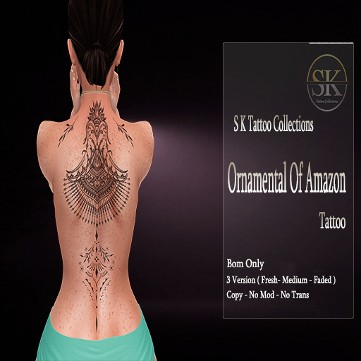Ornamental Of Amazon Tattoo