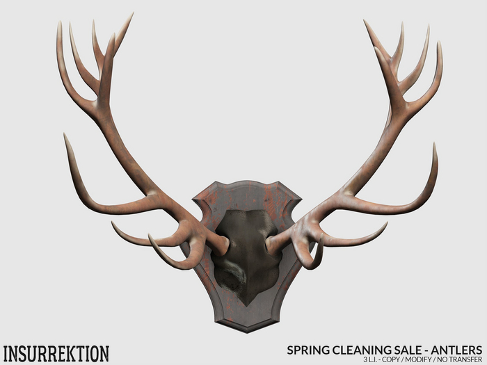 [IK] Spring Cleaning Sale - Antlers (boxed)