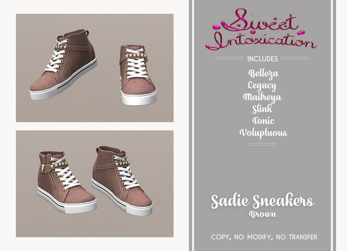 ::Sweet Intoxication:: Sadie Sneaker - Brown