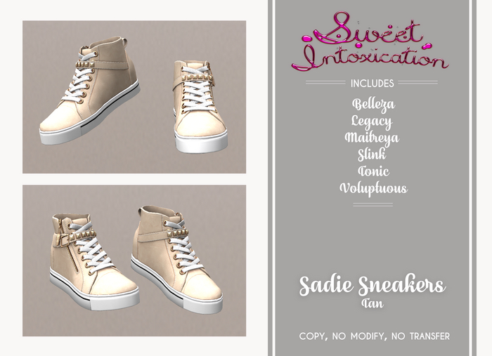 ::Sweet Intoxication:: Sadie Sneaker - Tan