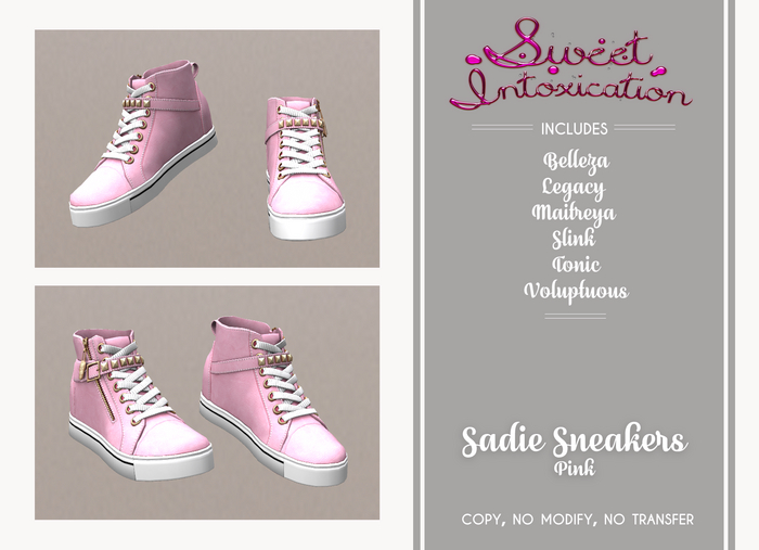 ::Sweet Intoxication:: Sadie Sneaker - Pink