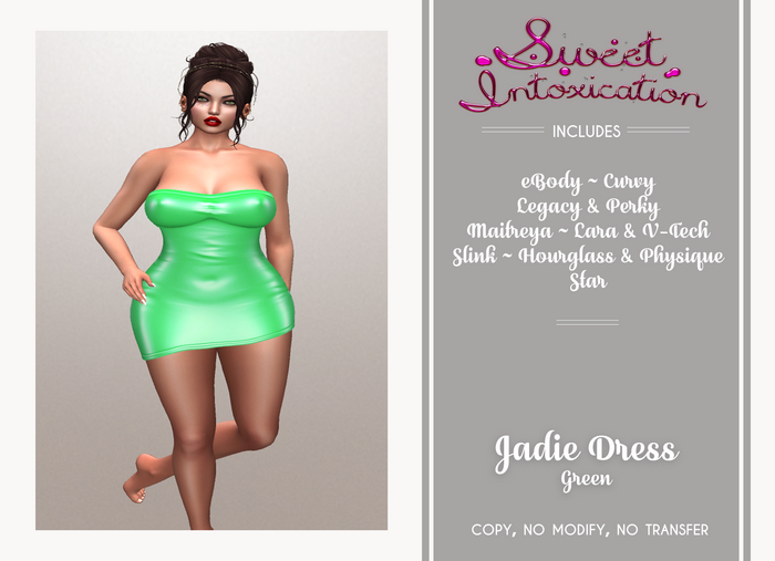 ::Sweet Intoxication:: Jadie Dress - Green