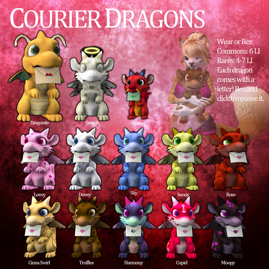 MOOPA Inc. Courier Dragons Fatpack
